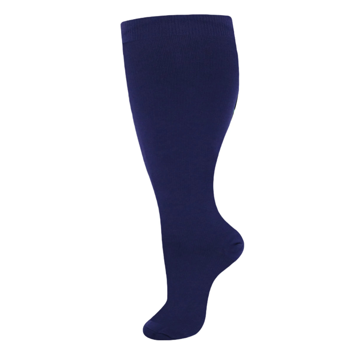 Plus Size Knee High Compression Socks with Pattern Options