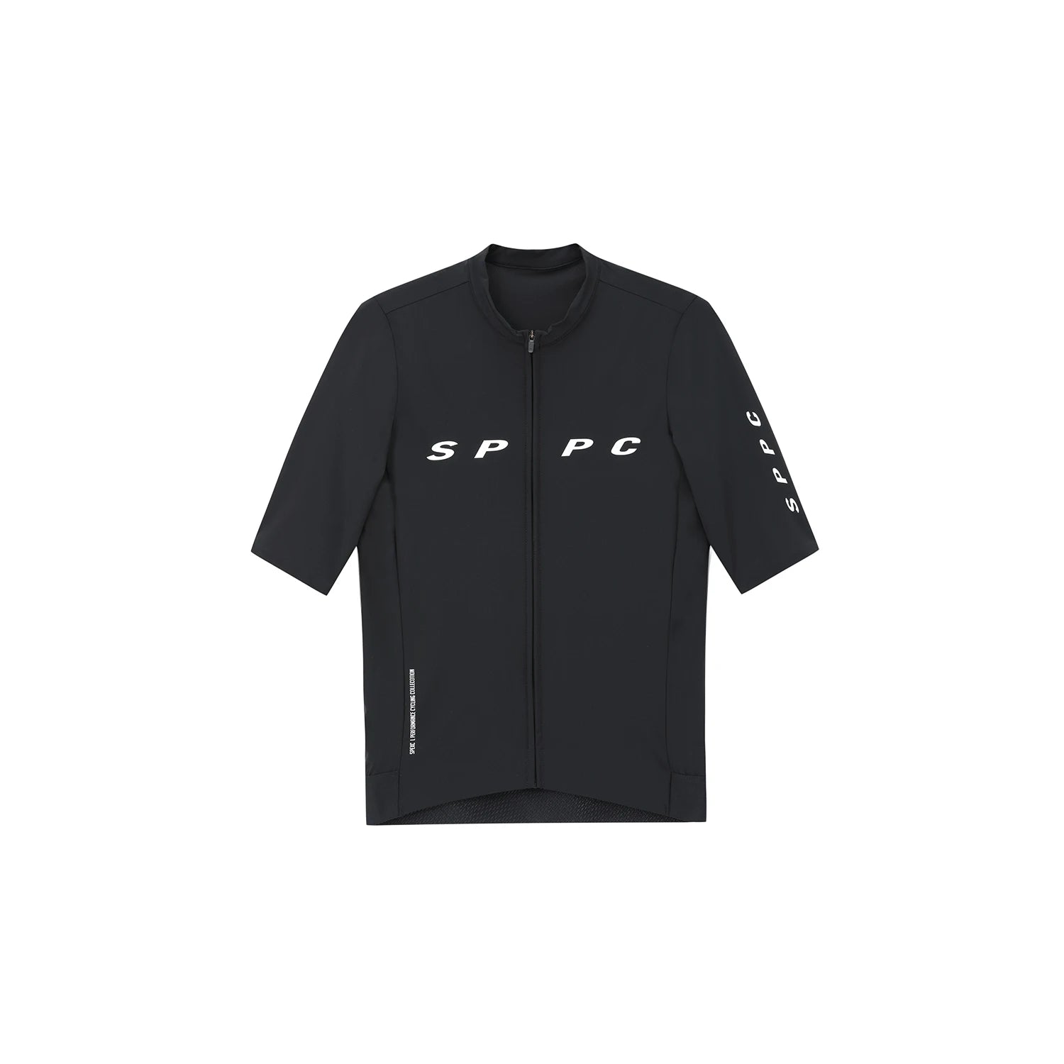 Men's Zip-Front Cycling Jersey in Nylon and Elastane for Road Riding