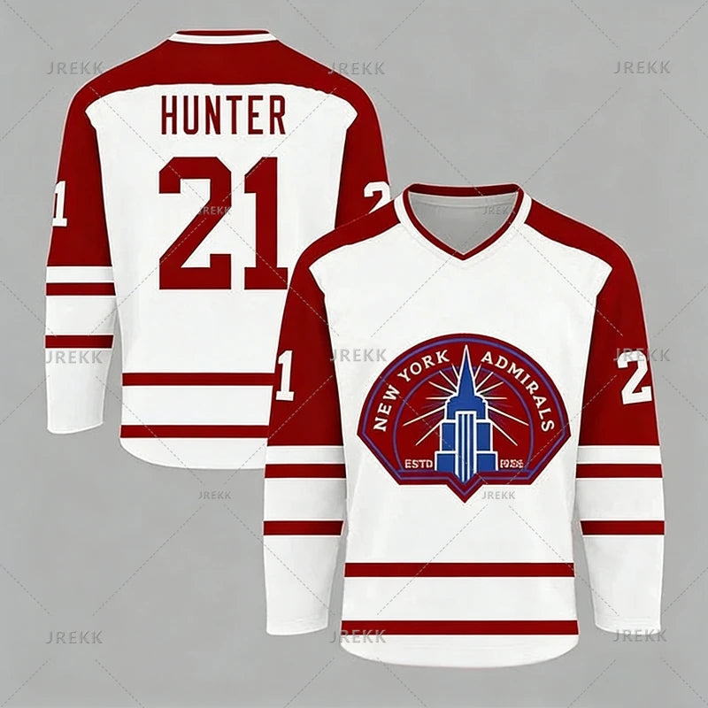 Rivalry Player Number Graphic Long Sleeve Jersey For Sports Outfits