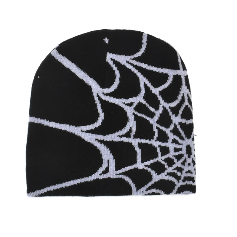 Letter Pattern Knit Beanie with Colorful Graphic Design