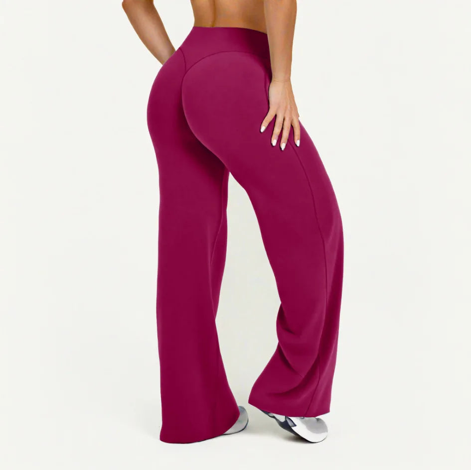 Women's Loose Wide Leg Yoga Pants For Workout Outfits