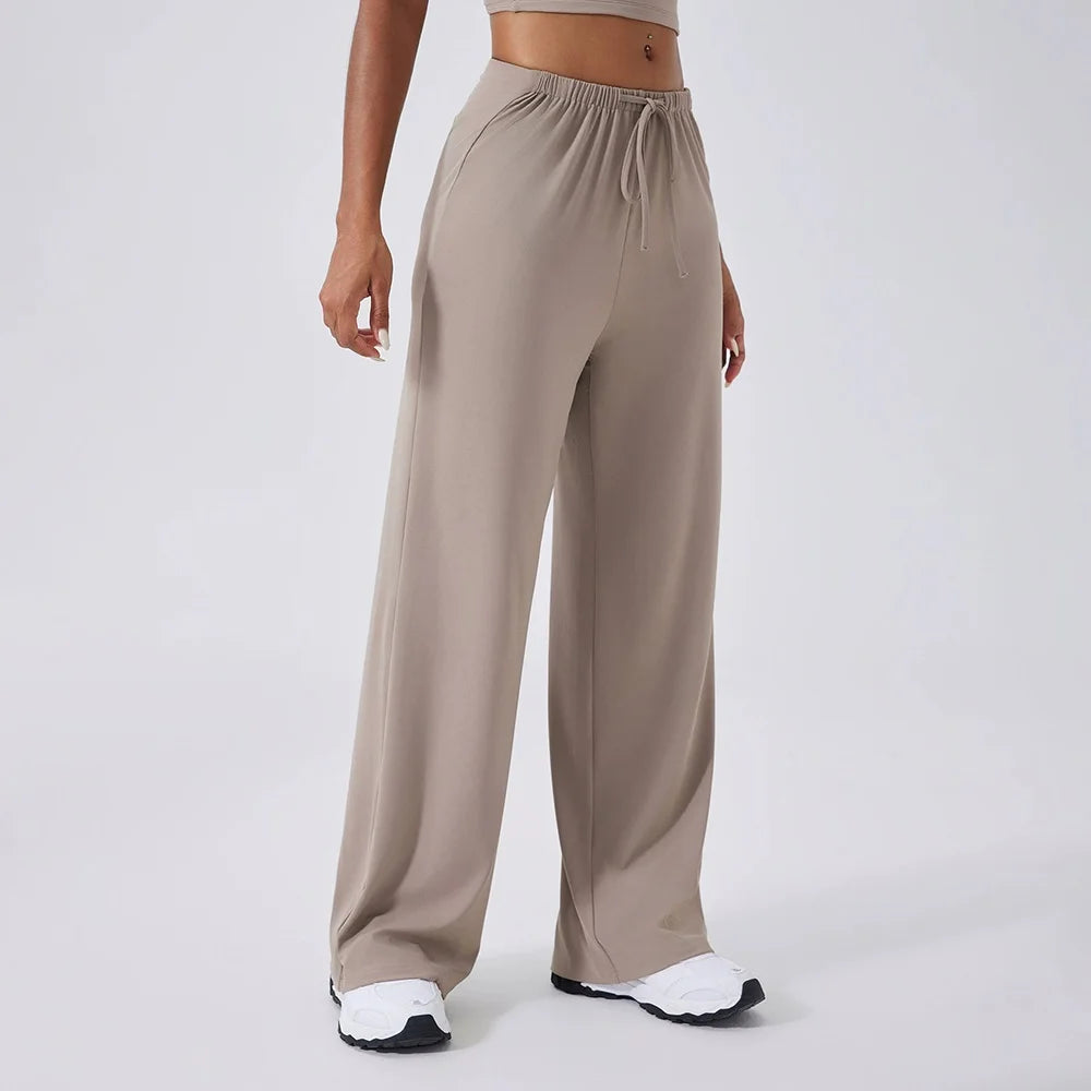 Women's Sleeveless Crop Top and Pants Workout Set