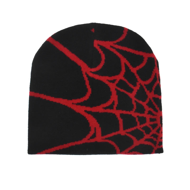 Letter Pattern Knit Beanie with Colorful Graphic Design