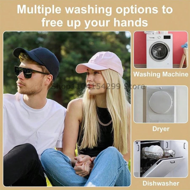 Hat Cleaner Cage for Washing Machine Hat Cleaner with Mesh Bag for Baseball Cap Non Deformed Machine Wash Protective Rack