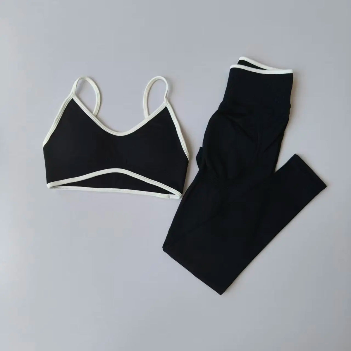 Women's Cross Back Bra And Leggings Yoga Set