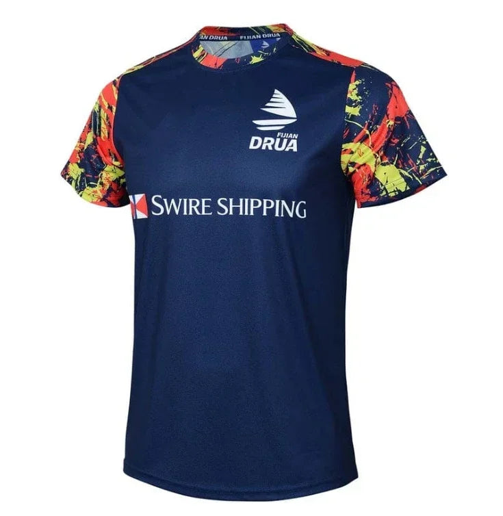 Fiji Rugby Graphic Short Sleeve Jersey For Sports Outfits