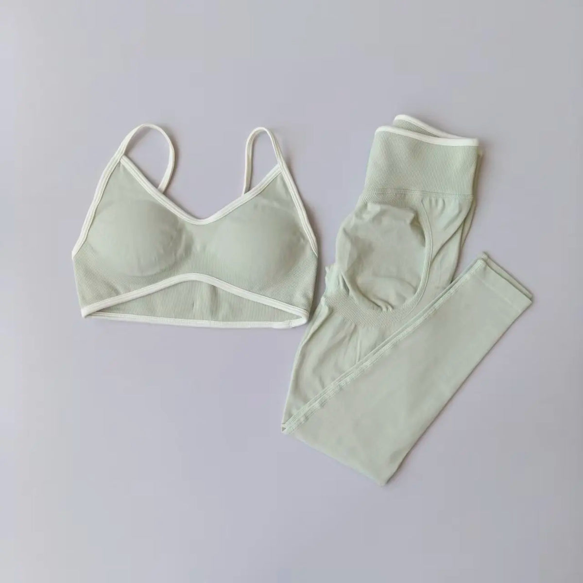 Women's Bra And Leggings Yoga Set For Workout Outfits
