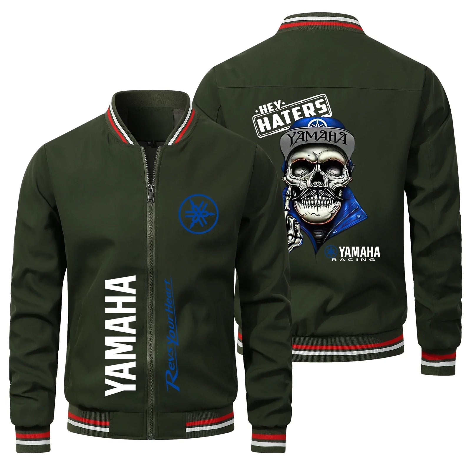 Color Block Long Sleeve Casual Streetwear Racing Style Jacket