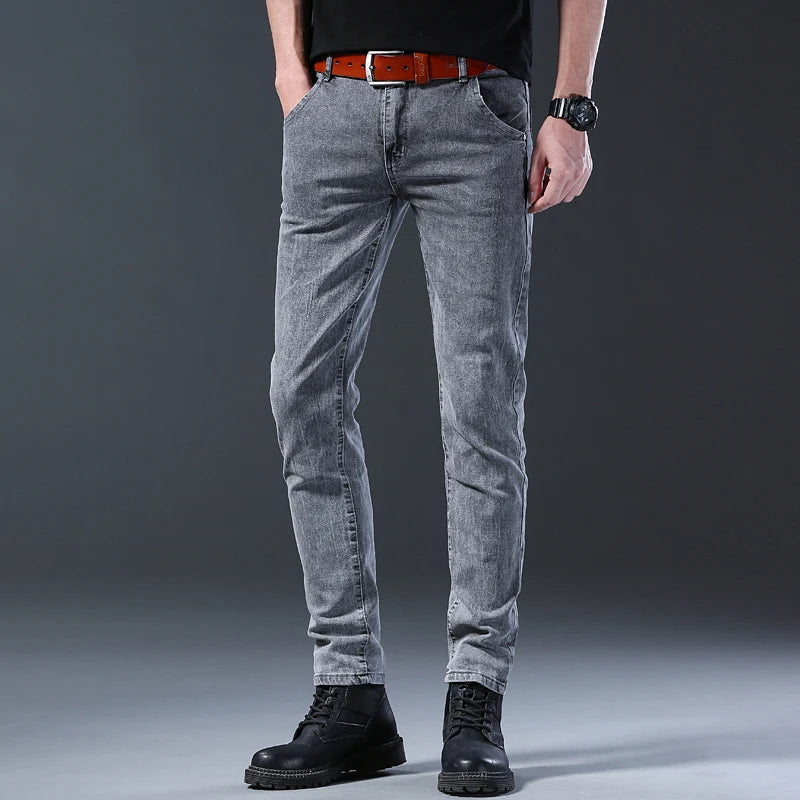 Men's Slim Fit Denim Jeans for Casual Everyday Wear