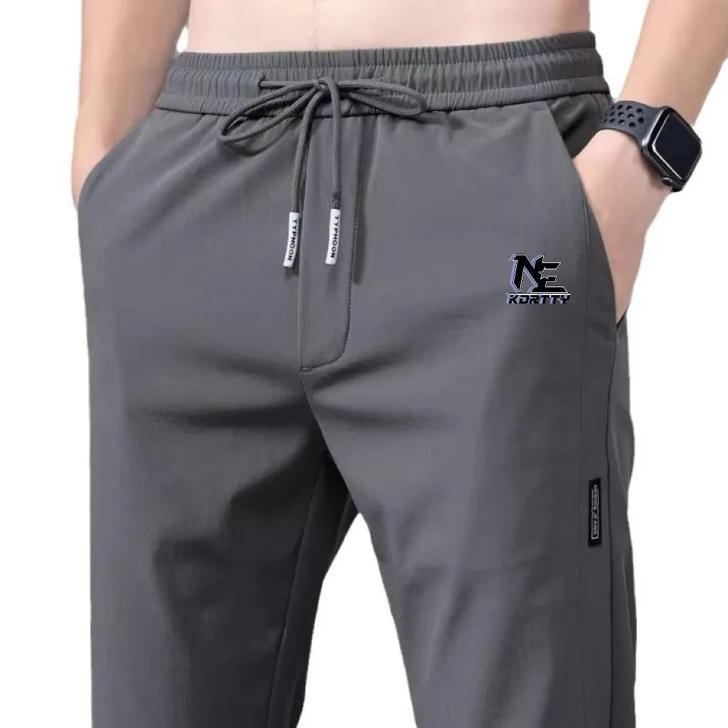 Men's Drawstring Waist Casual Pants For Everyday Wear