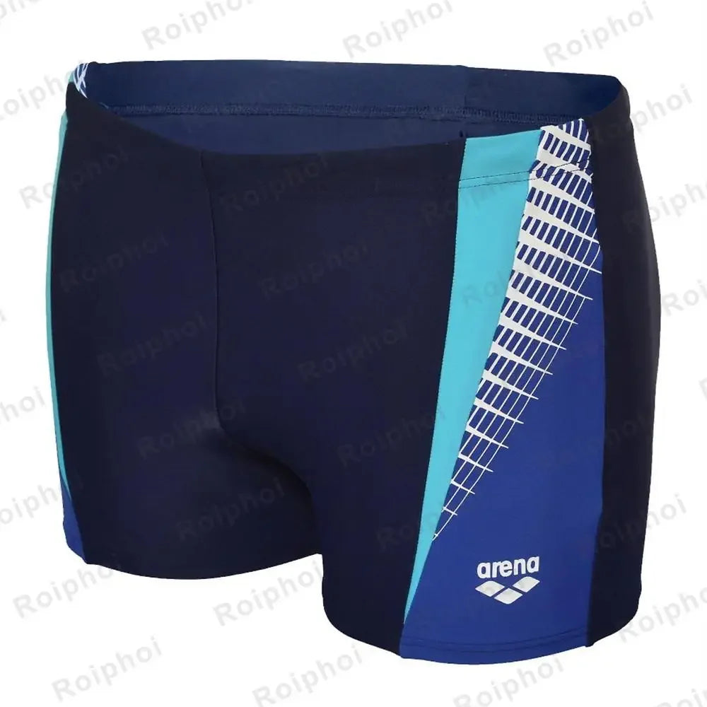 Men's Printed Swim Shorts for Pool Swimming and Summer Beach Wear