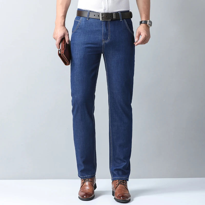 Men's Slim Fit Denim Jeans for Casual Everyday Wear