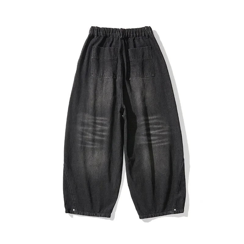 Men's Wide Leg Denim Jeans for Casual Everyday Wear