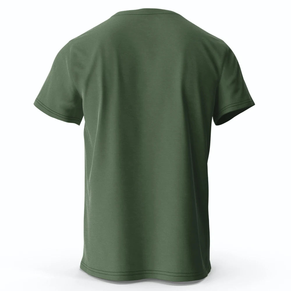 Men's Cotton Motors Graphic Short-Sleeve Oversized T-Shirt