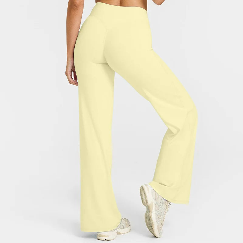 Women's Loose Wide Leg Yoga Pants For Workout Outfits