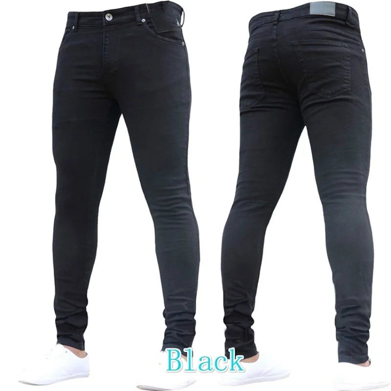Men's Straight Leg Denim Jeans for Casual Everyday Wear