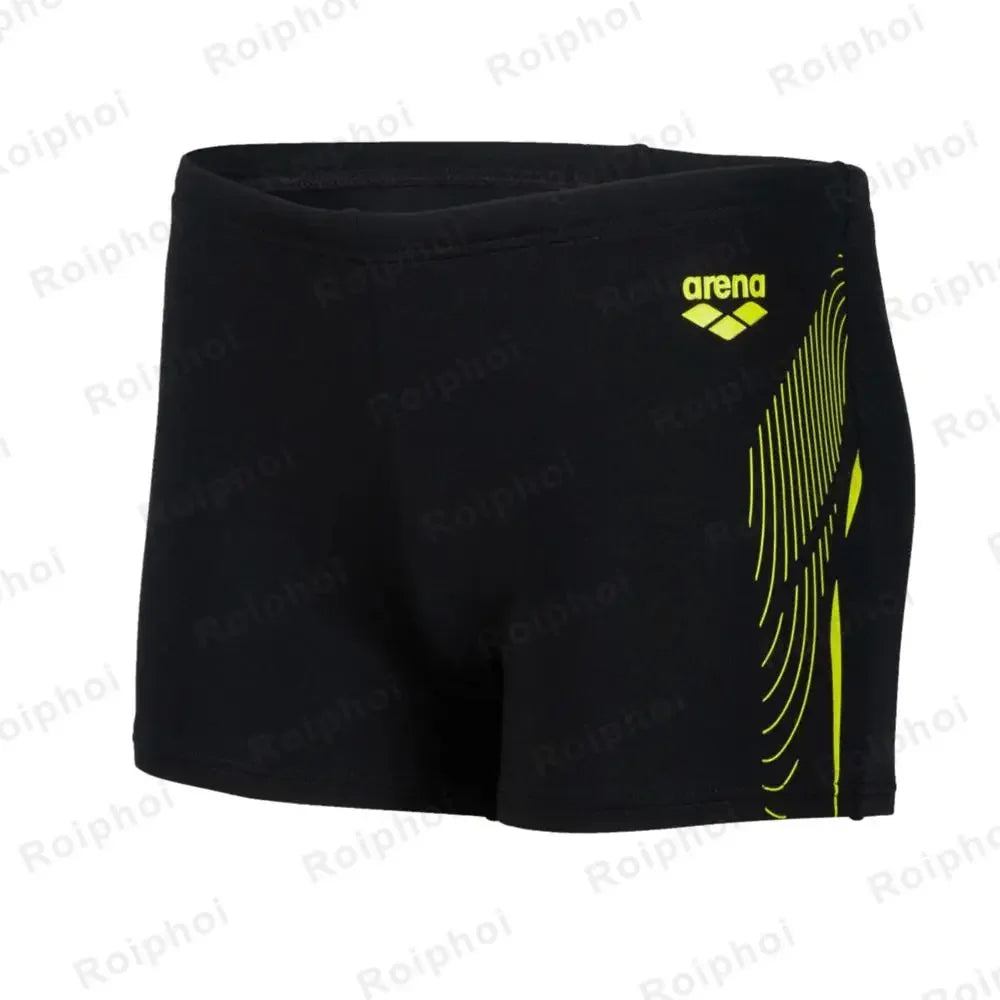 Men's Printed Swim Shorts for Pool Swimming and Summer Beach Wear