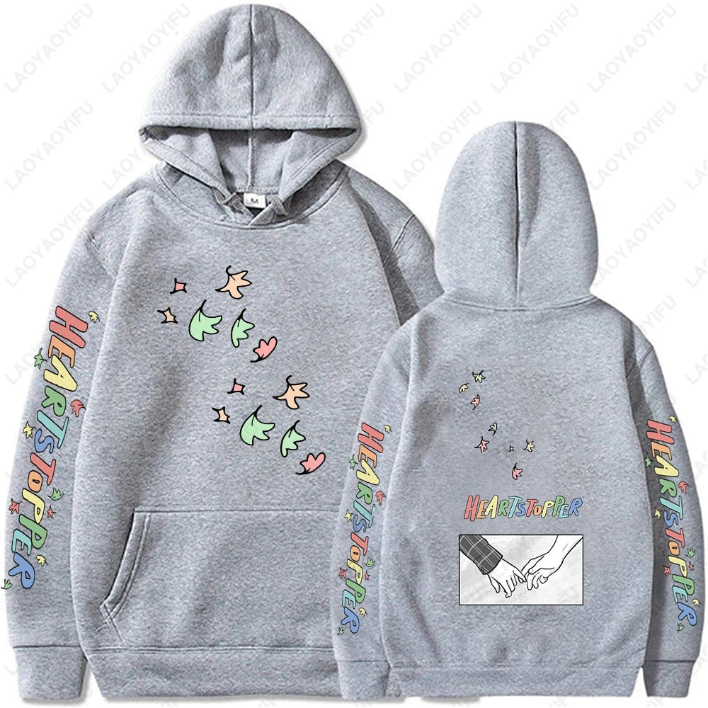 Heartstopper Graphic Long-Sleeve Pullover Hoodie