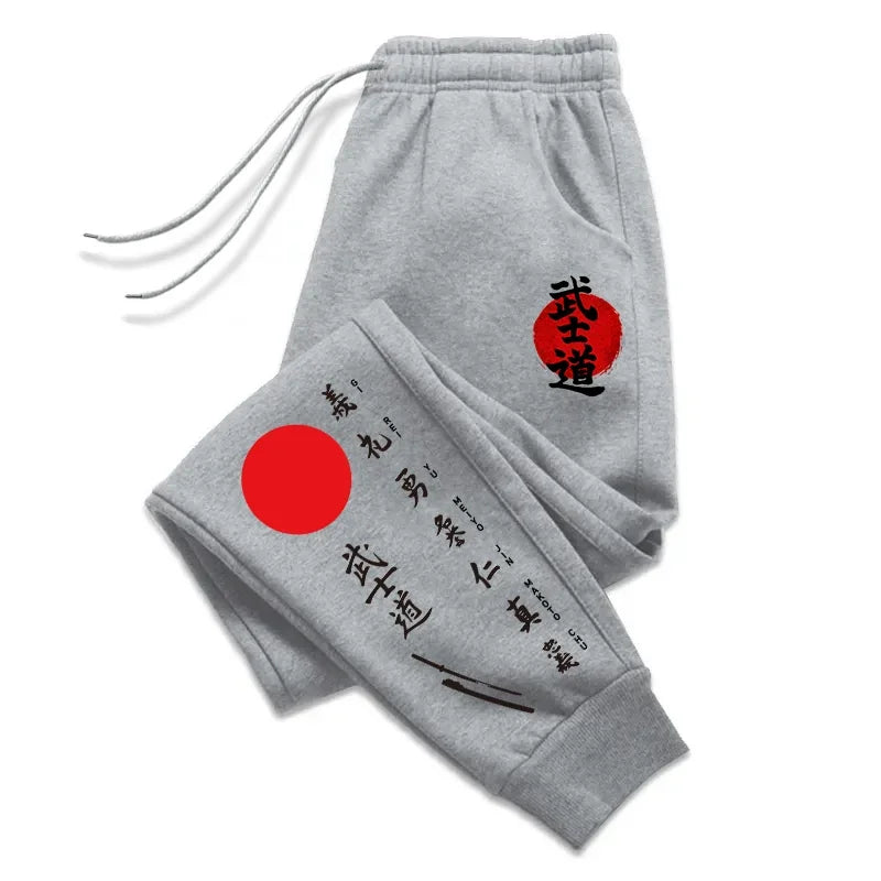 Men's Graphic Print Drawstring Waist Casual Pants For Everyday Wear