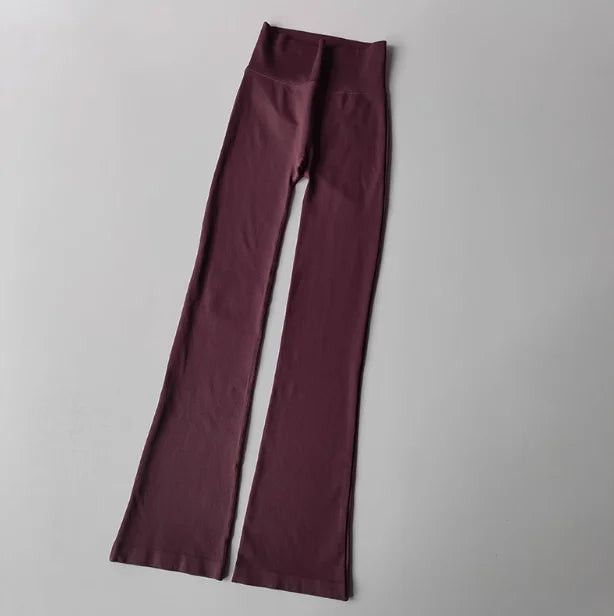 Women's High Waist Flared Yoga Pants