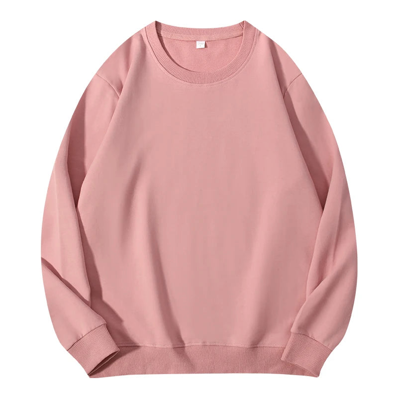 Long Sleeve Casual Pullover Sweatshirt with Original Style Options