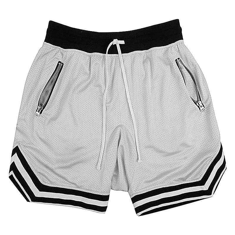 Men's Contrast Trim Drawstring Shorts