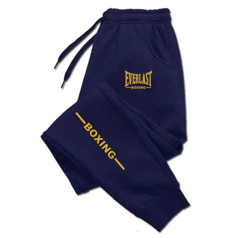 Full Length Drawstring Waist Casual Running Jogger Pants