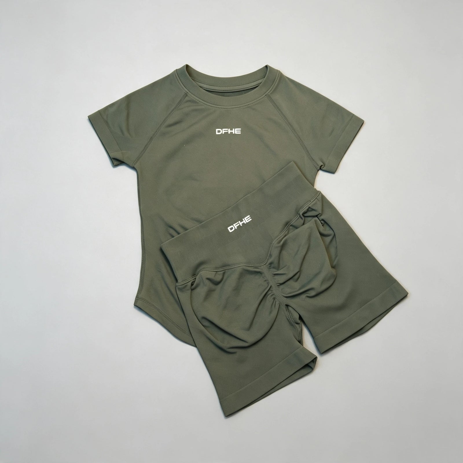 Women's Tee And Shorts Yoga Set For Workout Outfits