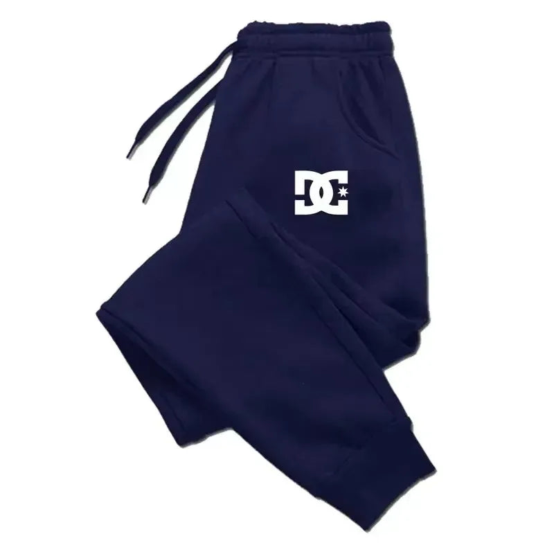 Full Length Drawstring Waist Casual Running Jogger Pants