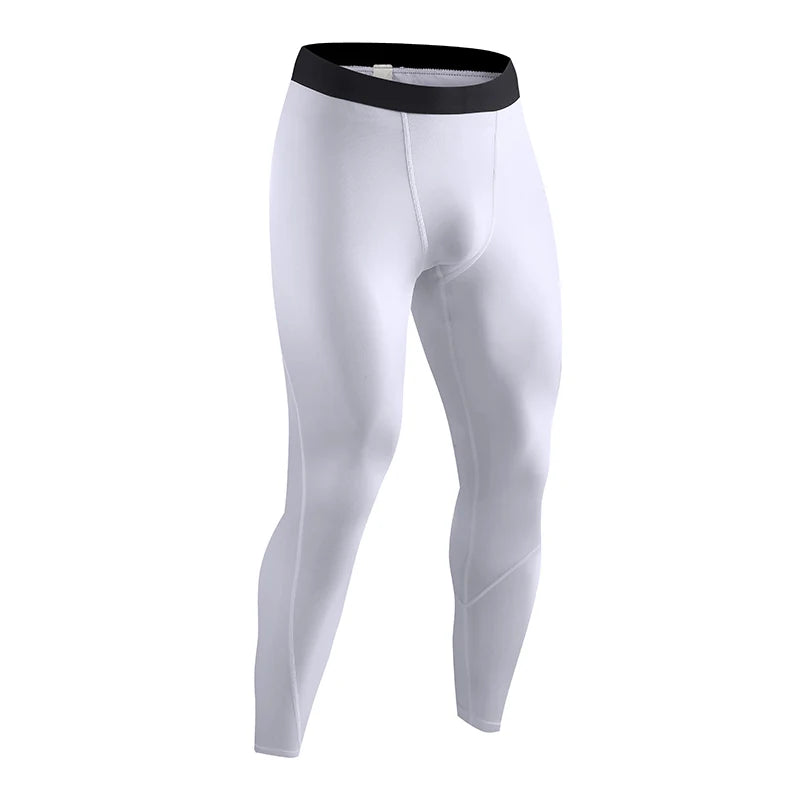 Men's Fitted Training Leggings for Gym and Running