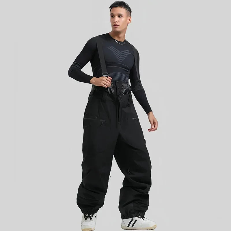 Full Length Suspender Ski and Snowboard Winter Bib Pants