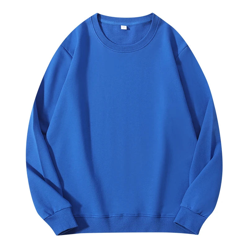 Long Sleeve Casual Pullover Sweatshirt with Original Style Options
