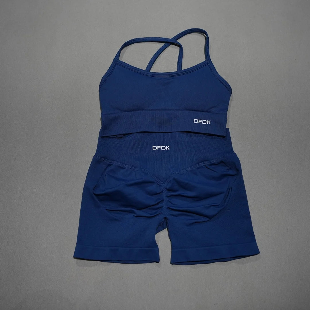 Women's Bra And Shorts Or Leggings Yoga Set
