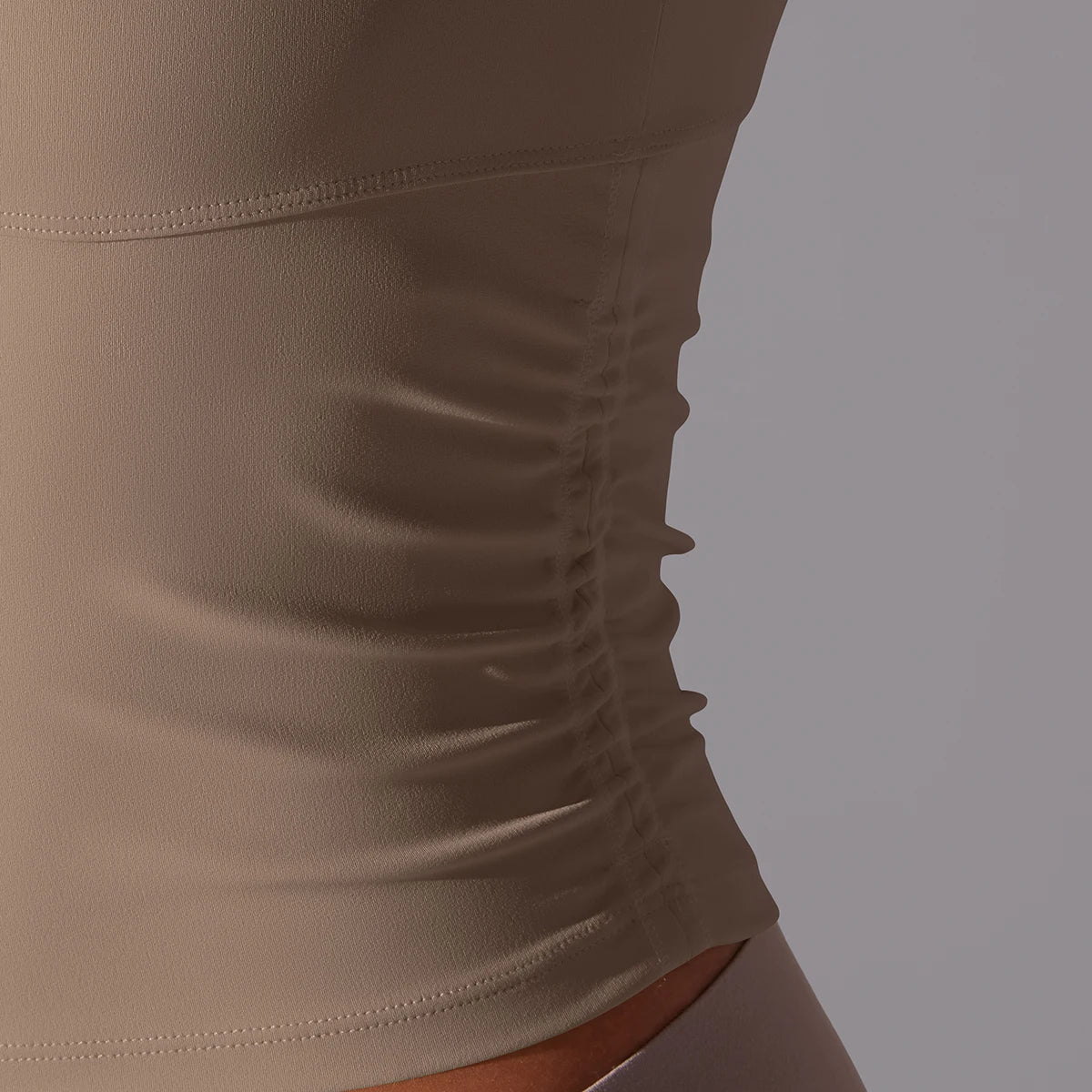 Women's Scoop Neck Longline Sleeveless Tank Top For Workout Outfits