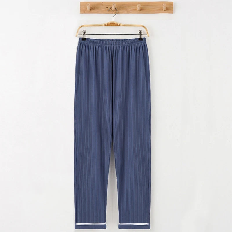 Men's Printed Elastic Waist Straight Leg Lounge Pajama Pants