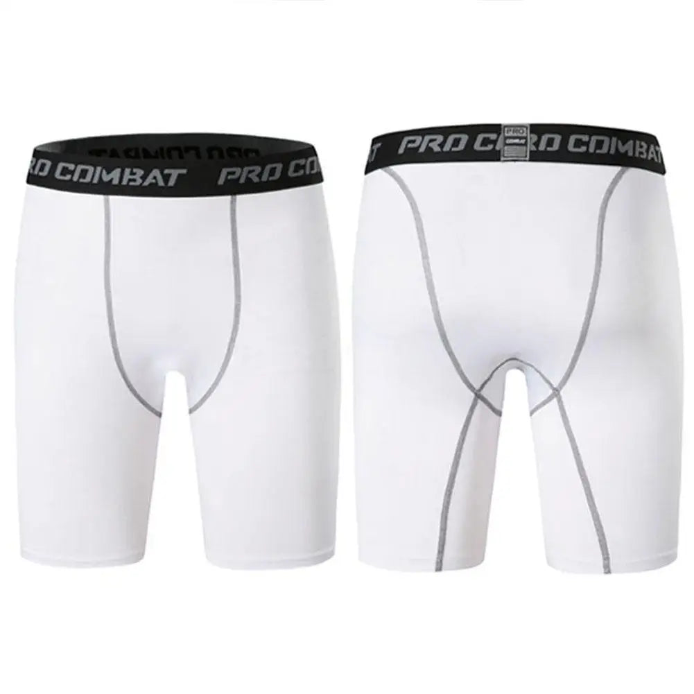 Men's Fitted Training Shorts for Gym and Running