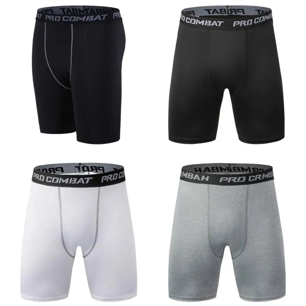 Men's Fitted Training Shorts for Gym and Running