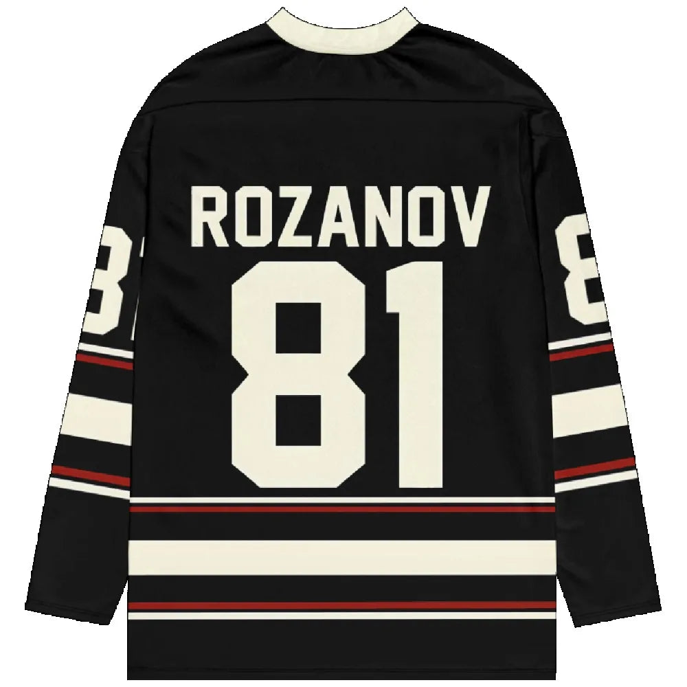 Rozanov Number Eighty One Long Sleeve Jersey For Sports Outfits