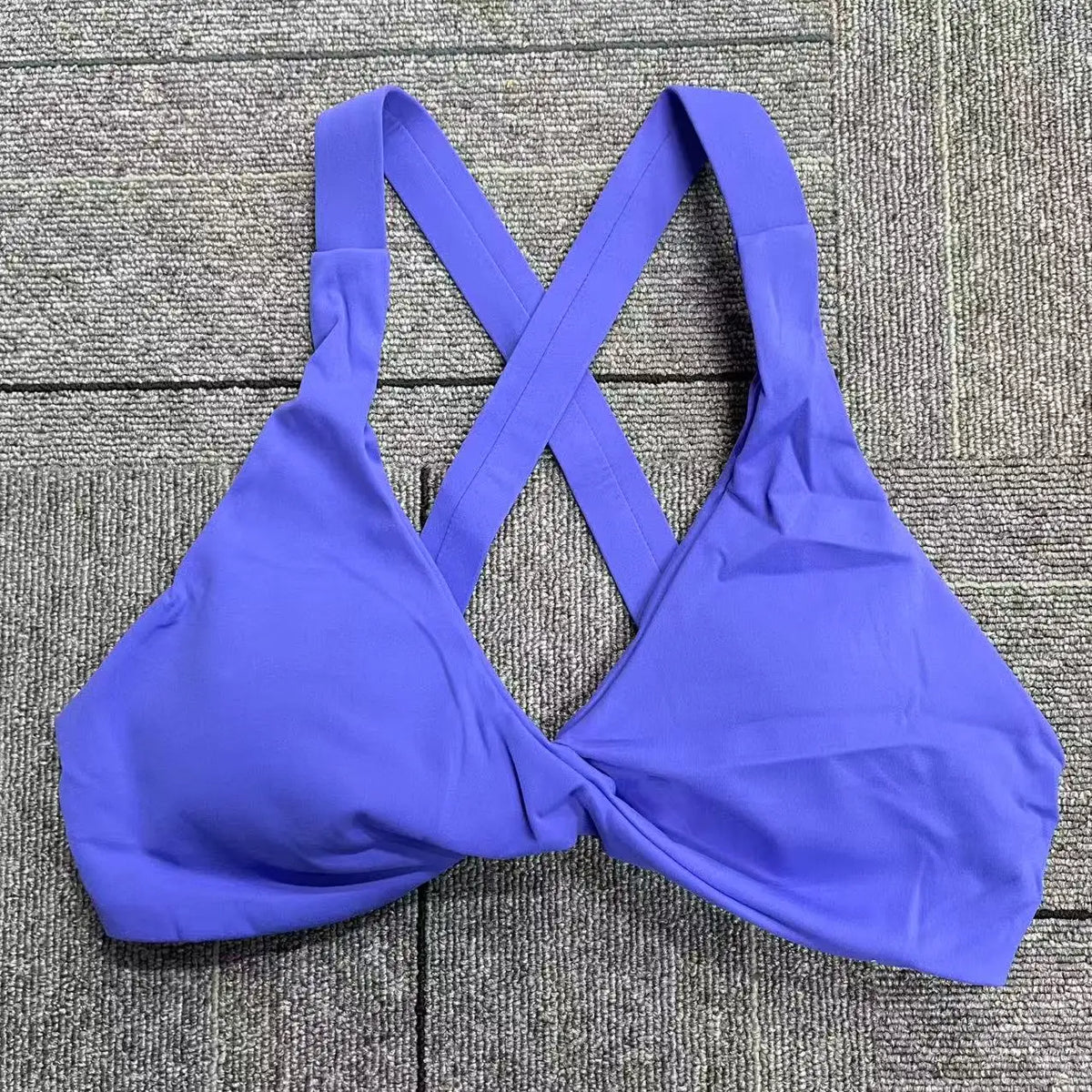 Women's Wide Strap Halter Sports Bra
