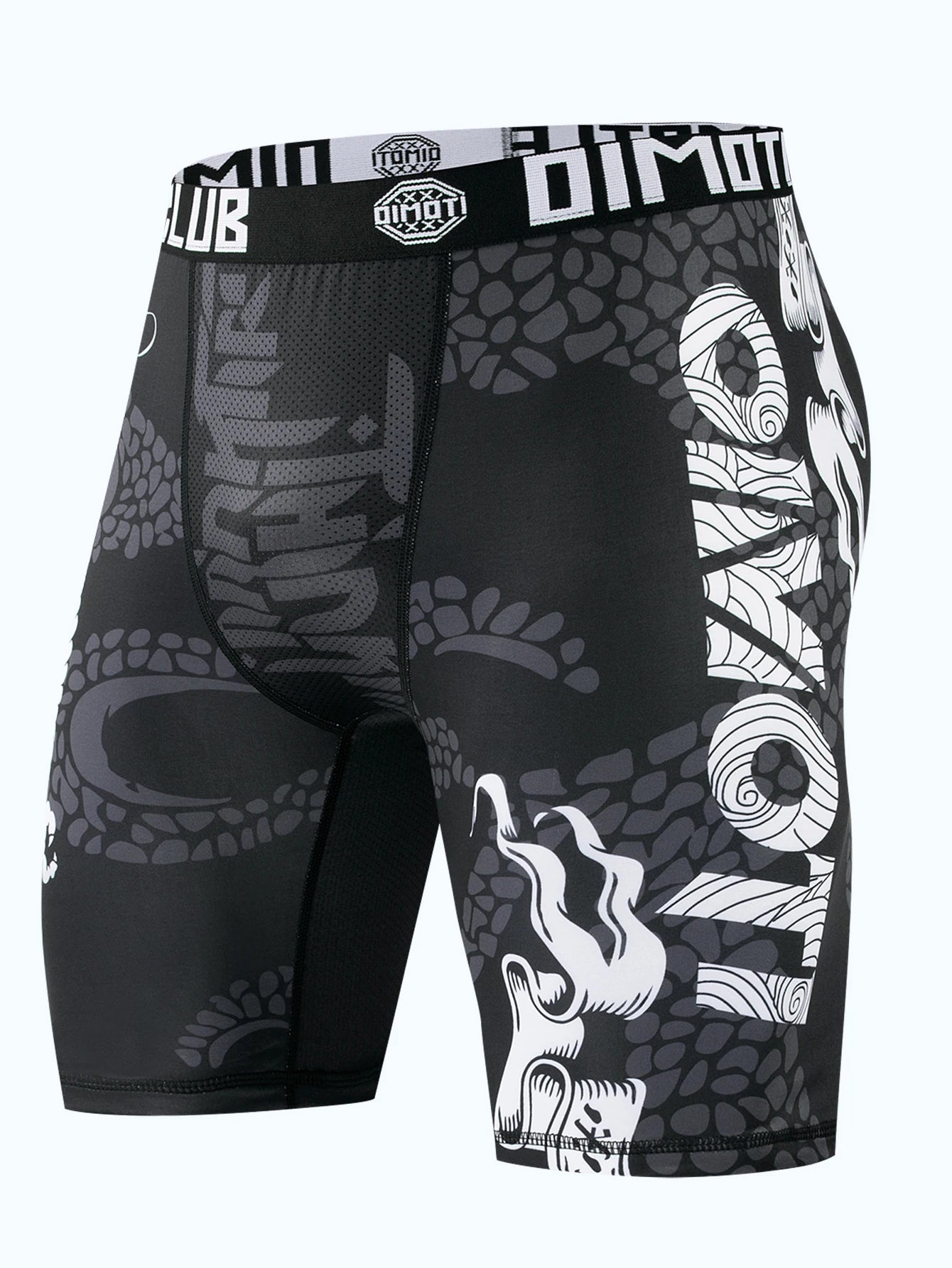 Men's Fitted Training Shorts for Gym and Running