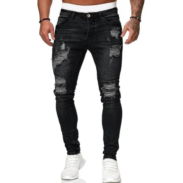 Men's Straight Leg Denim Jeans for Casual Everyday Wear