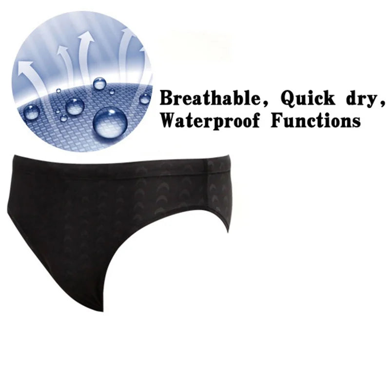 Men's Swimsuit Briefs for Pool Swimming and Summer Beach Wear