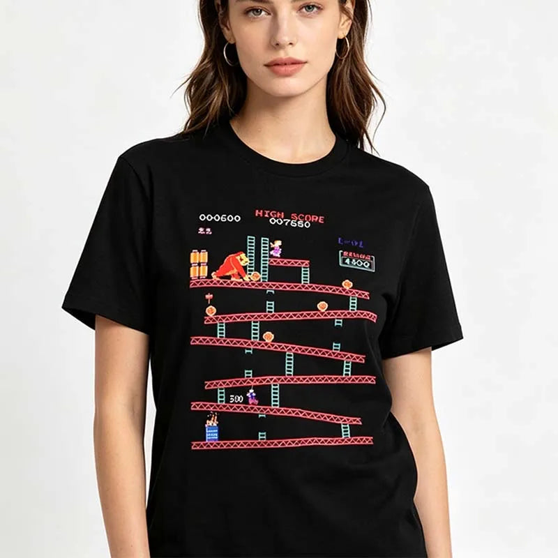 Donkey Kong Graphic Crewneck Short-Sleeve T-Shirt