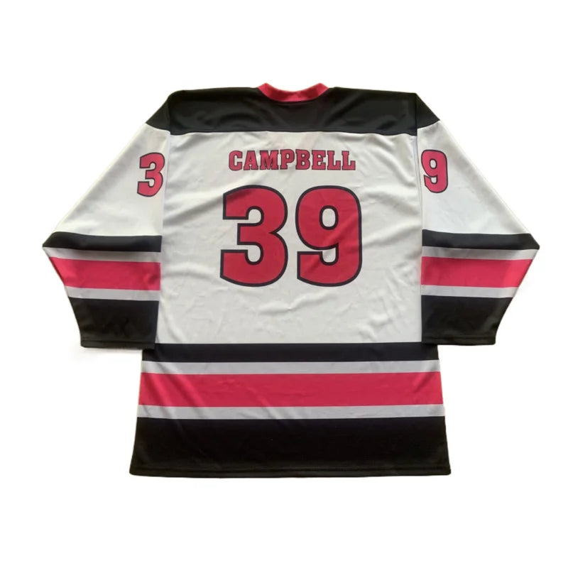 Knight Hockey Graphic Long Sleeve Jersey For Sports Outfits