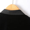 Woman Blouse Autumn Winter Single Breasted Chiffon Patchwork Velvet Solid Shirt Draped Loose Long Sleeved Y2K Tops