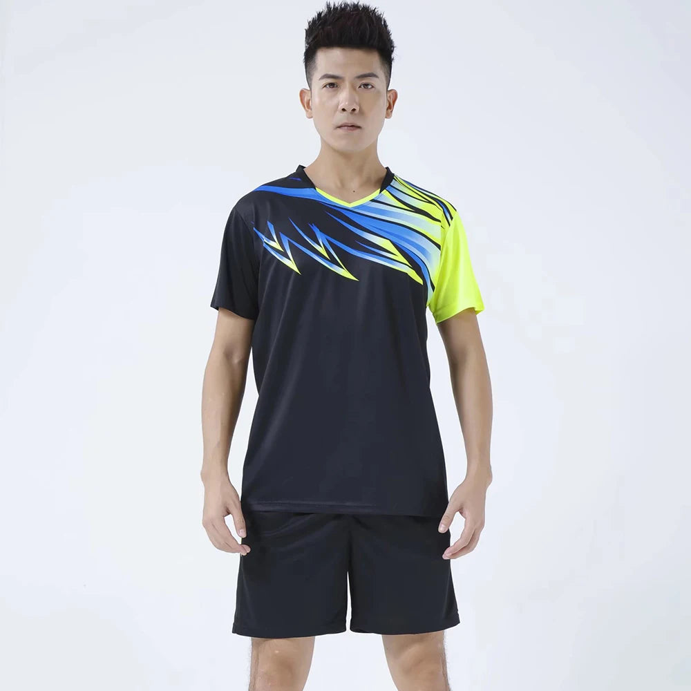 Volleyball Shirt And Shorts Two Piece Sports Clothing Set