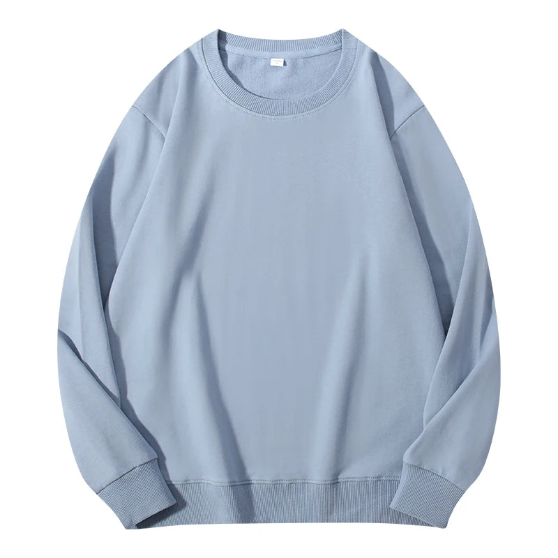 Long Sleeve Casual Pullover Sweatshirt with Original Style Options