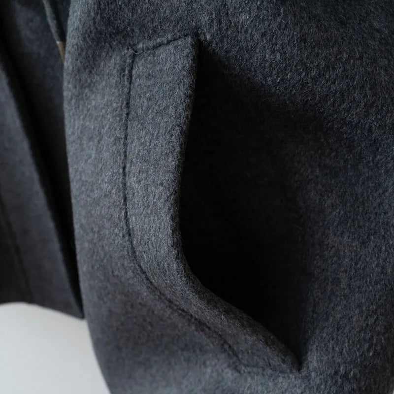 Women's Wool-Blend Zip-Front Jacket
