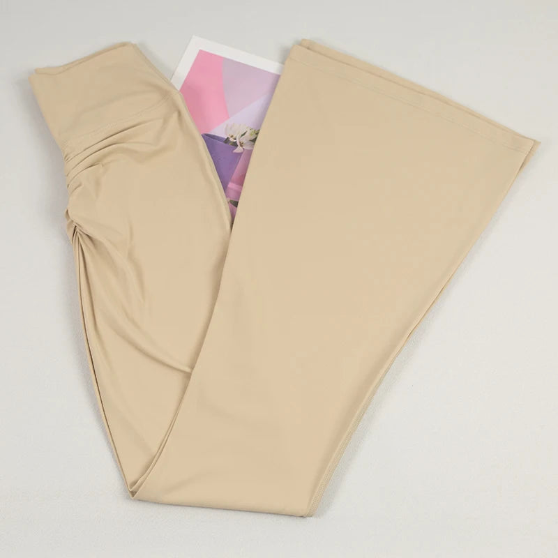 Women's High Waist Flared Leggings For Workout Outfits
