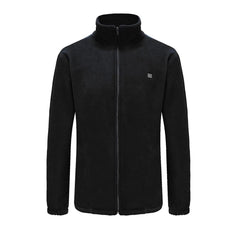 Men USB Heated fleece jacket Winter Outdoor Camping Sportswear Heated Coat Graphene Heat Coat Heating Jackete